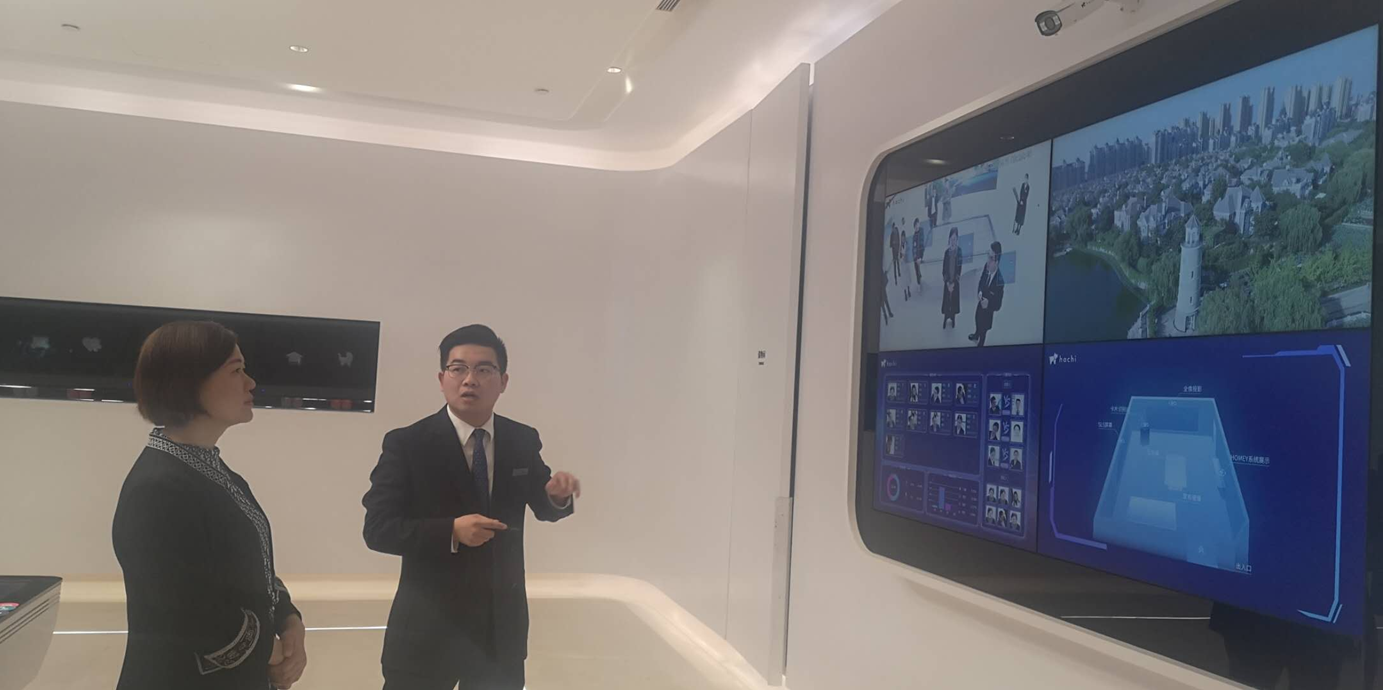 区人民政府副区长蔡滔开展温暖企业“四联”行动