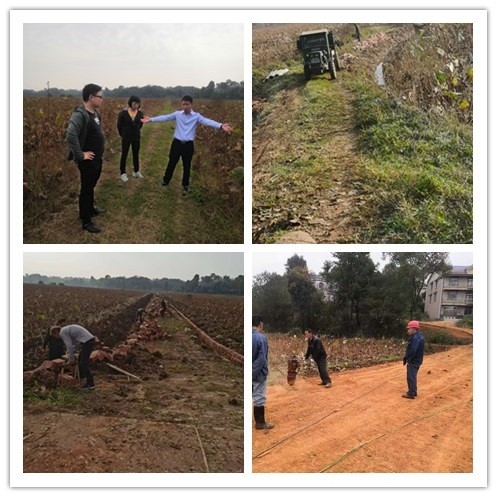 情系农村办实事  扶贫修路聚民心