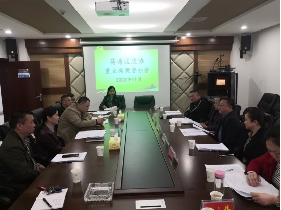 区政协委员到区卫健局开展重点提案督办工作