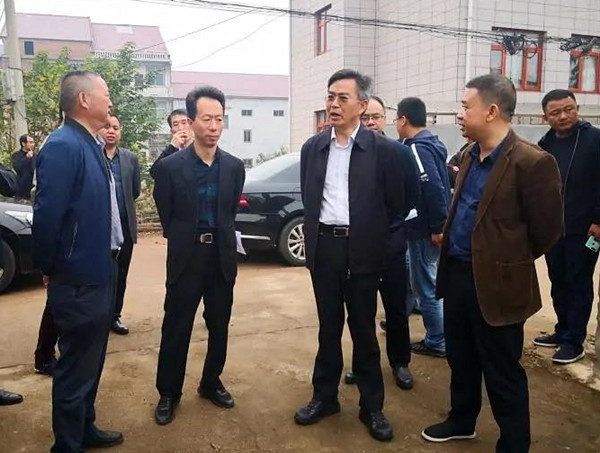 县人大代表视察县农业产业结构调整等工作