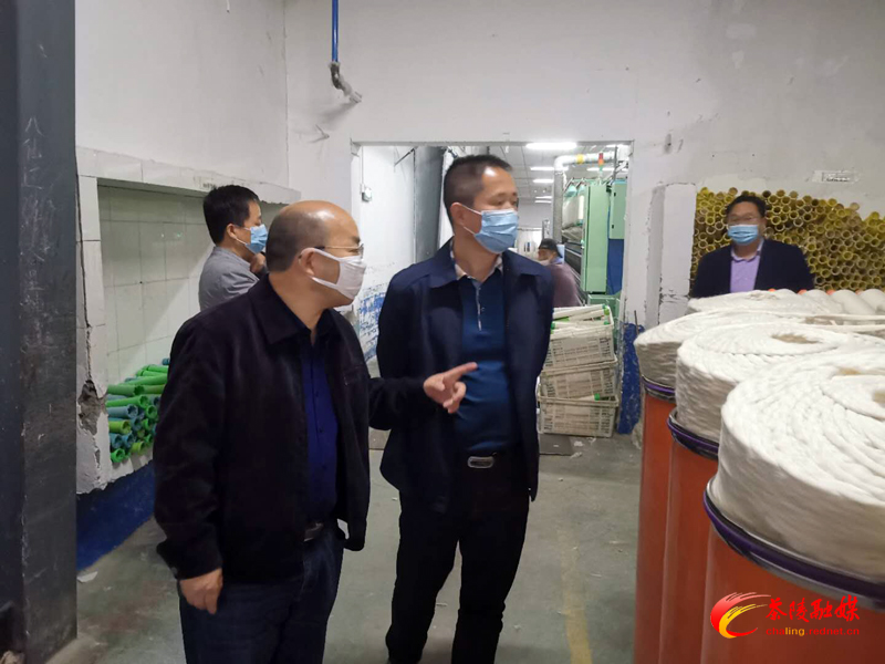 茶陵县龙下局开展企业安全生产大检查