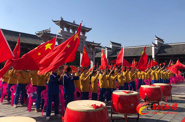 红博会茶陵县分会场活动开幕式彩排如火如荼进行中