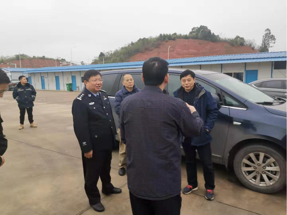 省交通顽瘴痼疾督查组来株督查