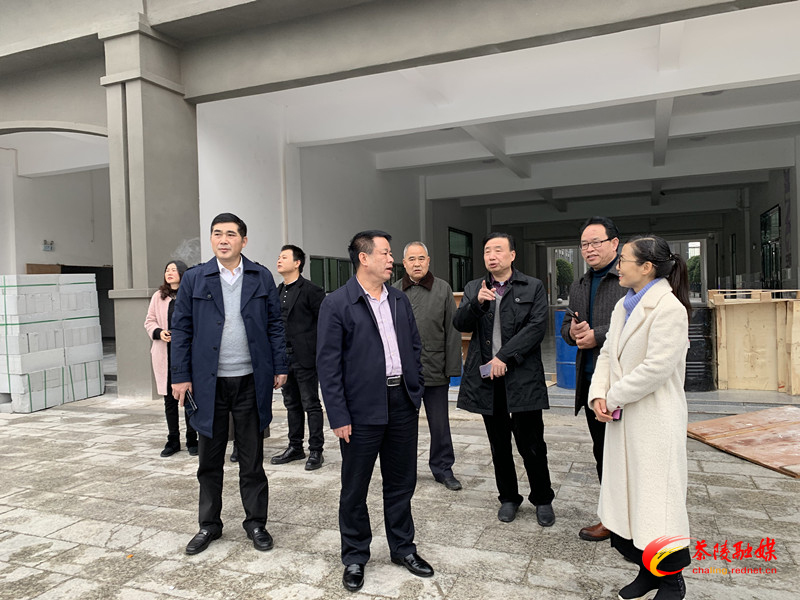 株洲市人大常委会副主任刘柏生一行来茶走访调研