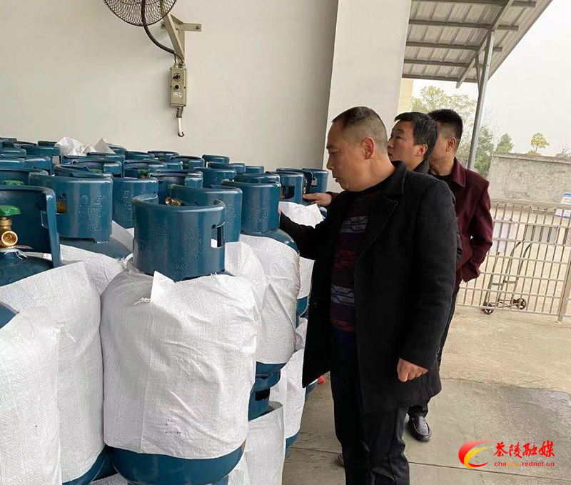 茶陵县市场监督管理局开展液化气瓶安全专项整治行动