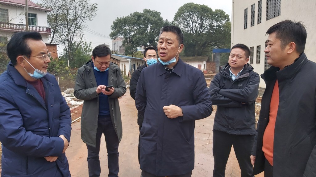 市卫健委调研指导攸县卫生健康和疫情防控工作