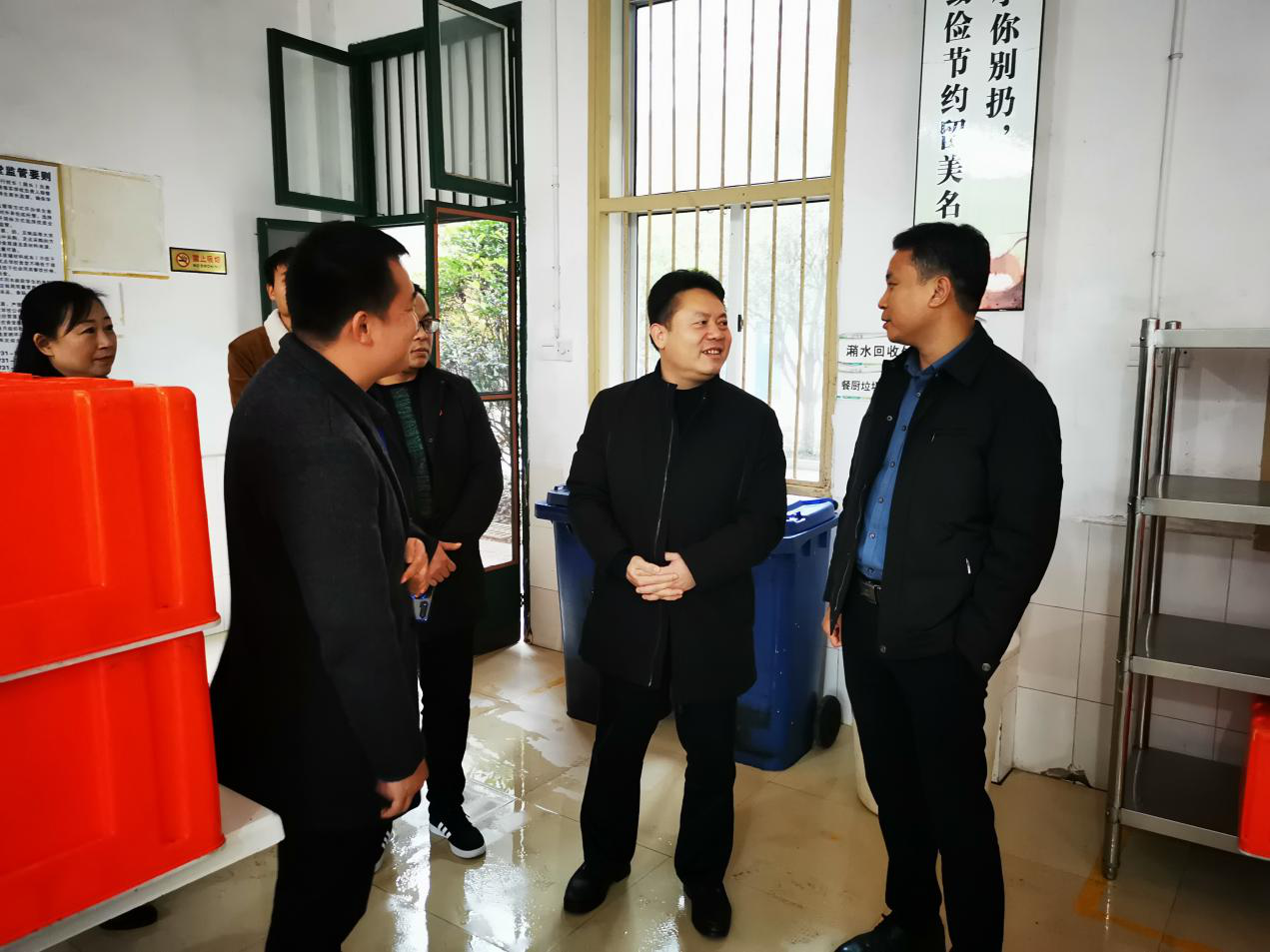 区委组织部领导到星光小学走访调研