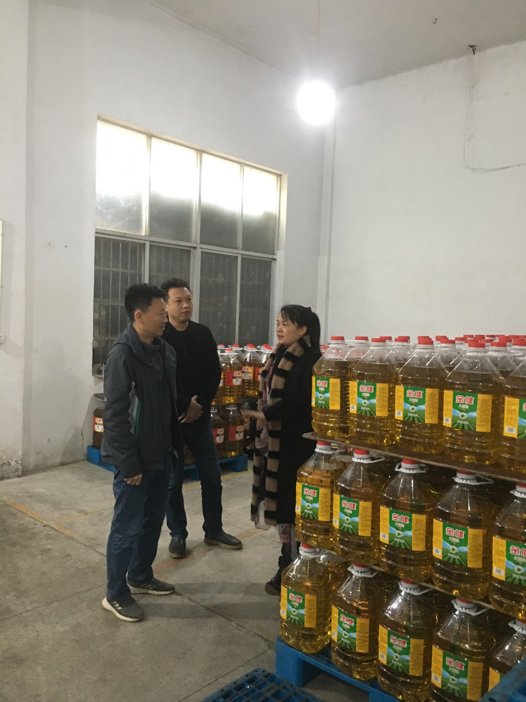 区农业农村局对农企进行安全生产检查