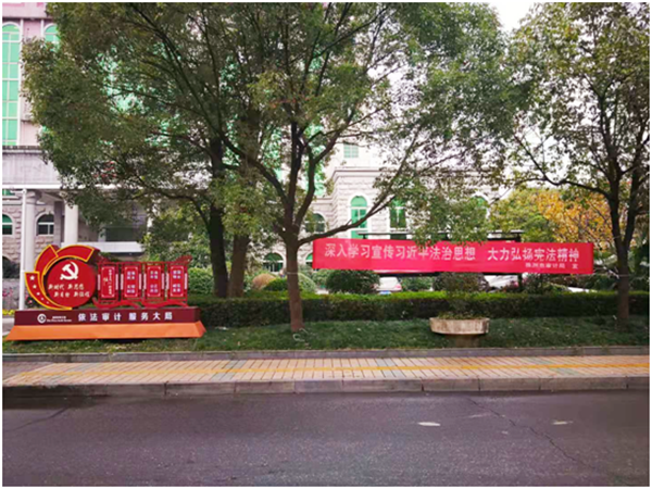 深入学习宣传习近平法治思想 大力弘扬宪法精神——株洲市审计局开展宪法宣传活动