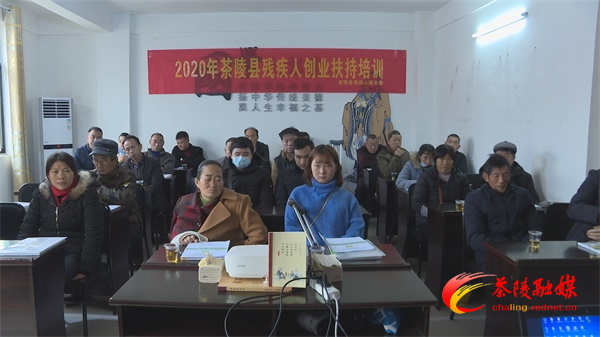 茶陵县残疾人创业扶持培训班开班