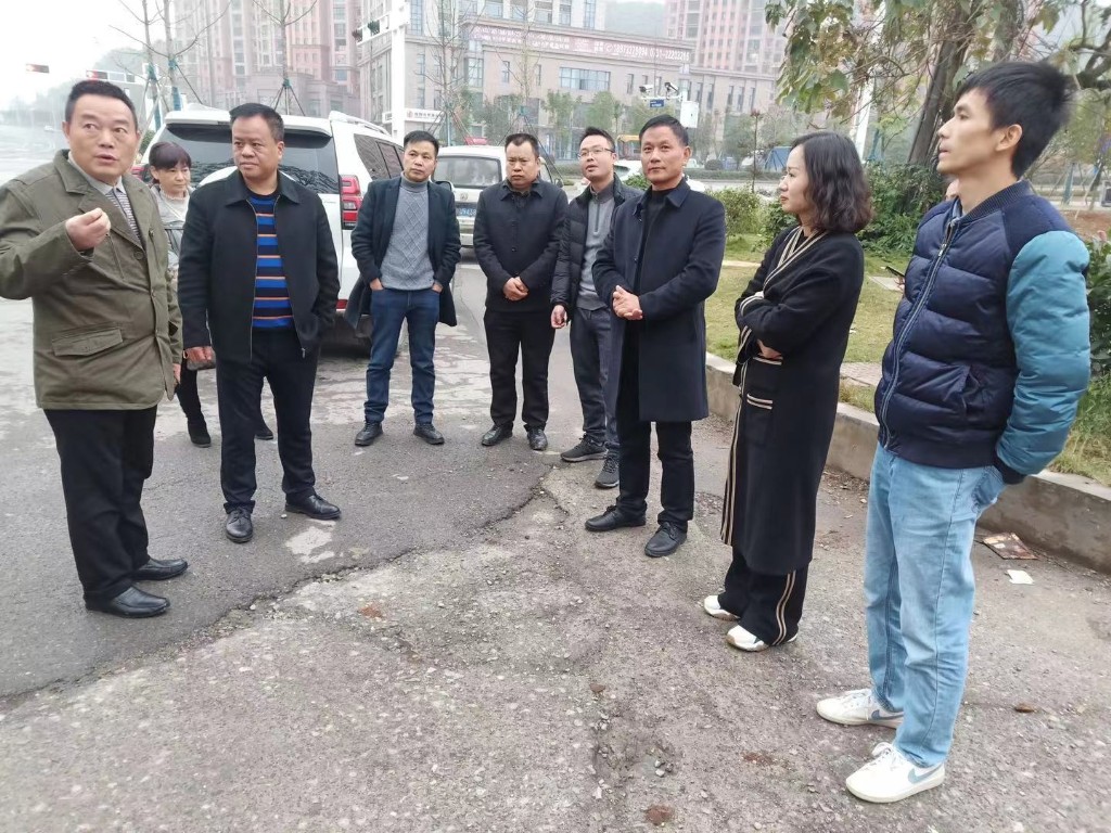区交通运输局到明照小学开展道路交通安全隐患排查整治