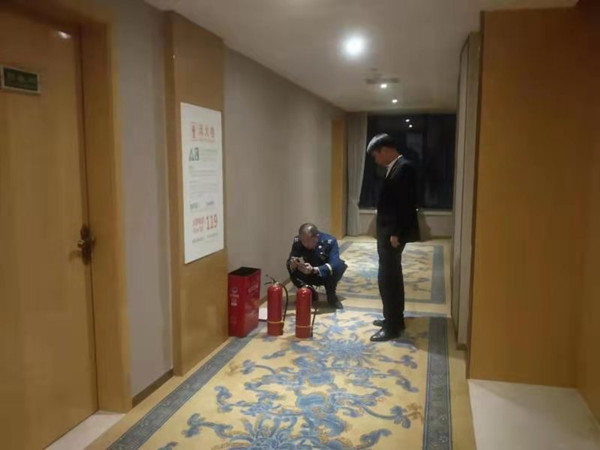 茶陵消防救援大队开展元旦“零点行动”