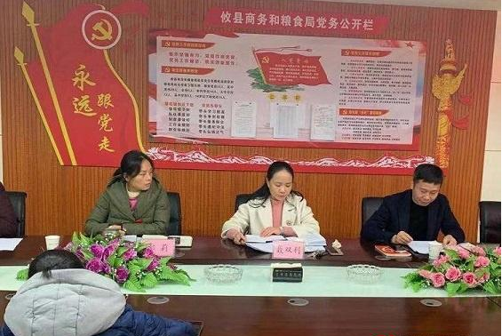 攸县商务和粮食局 开展12月主题党日暨青年干部读书活动