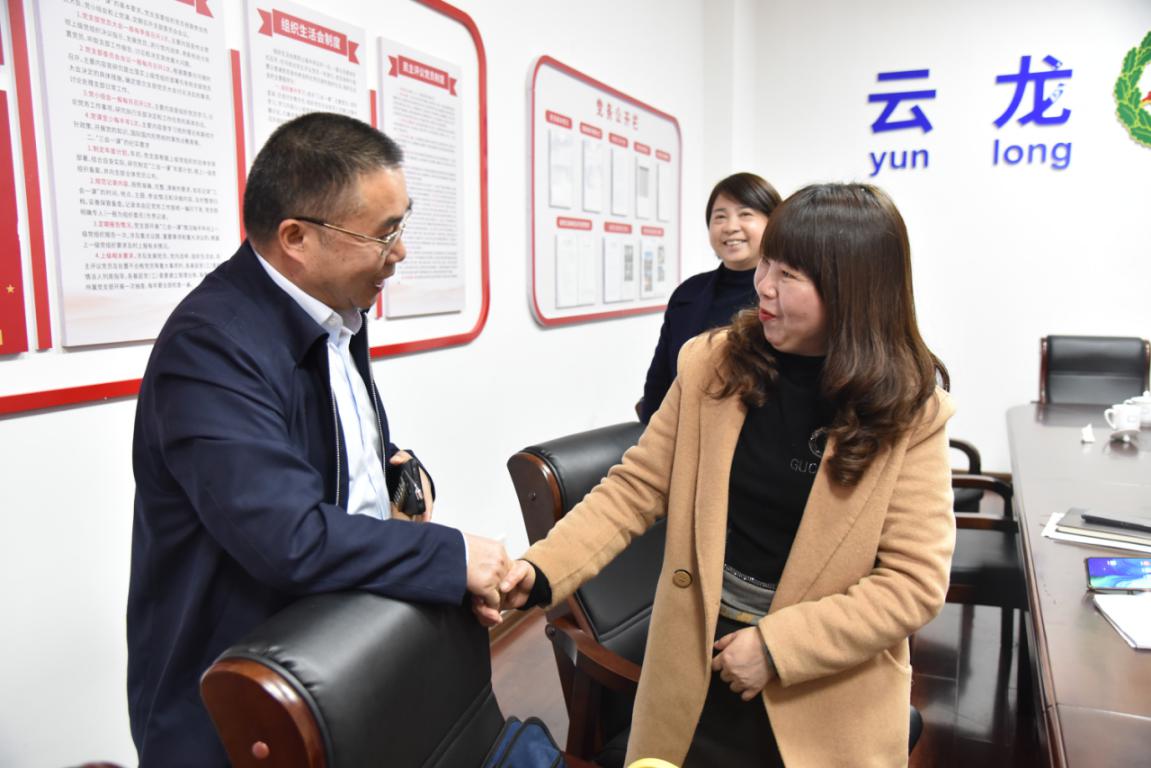 蔡周良接待来访群众  倾听"零距离" 化解"心头事"