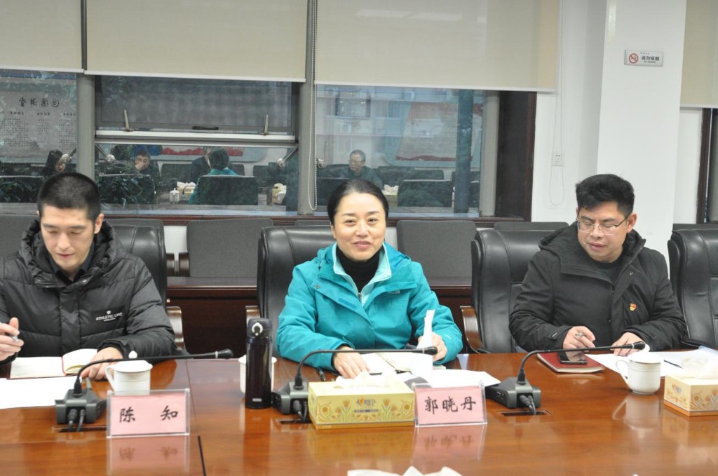 市委统战部副部长郭晓丹一行赴市国资委调研统战工作