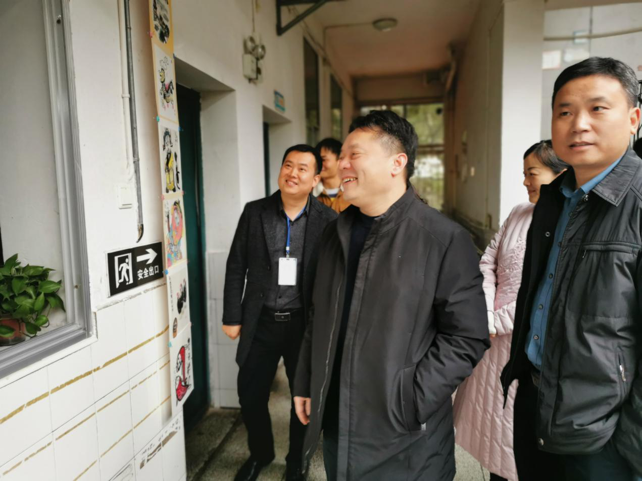 区委组织部领导到星光小学走访调研