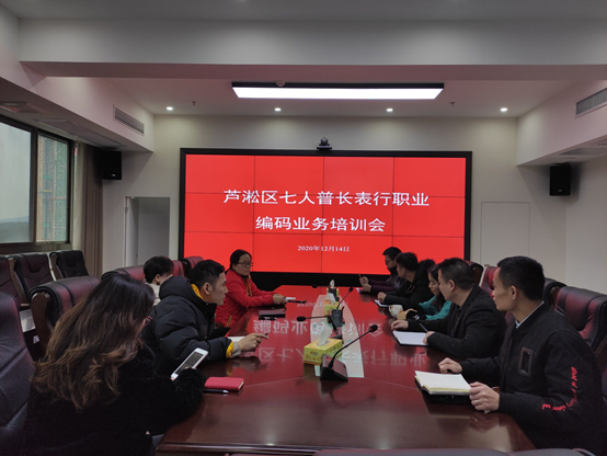 芦淞区召开七人普长表行职业项目编码业务培训会