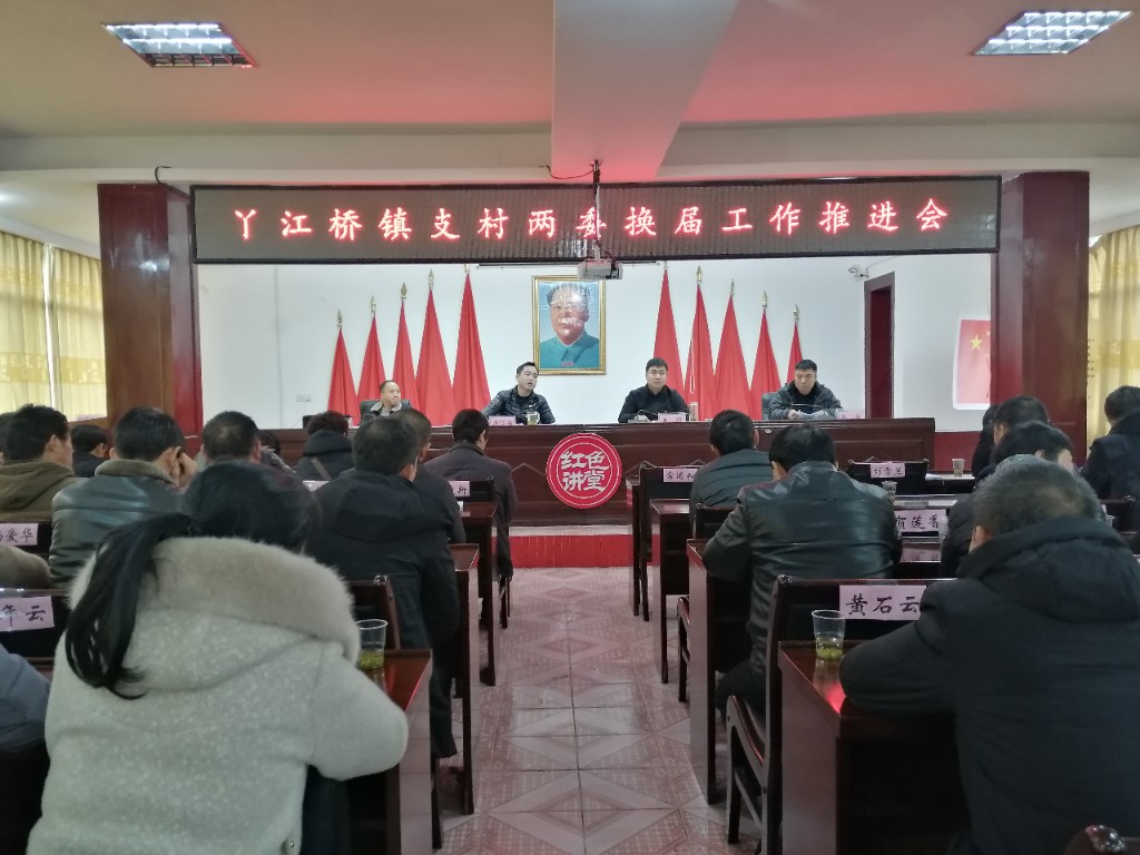 丫江桥镇召开支村“两委”换届工作推进会
