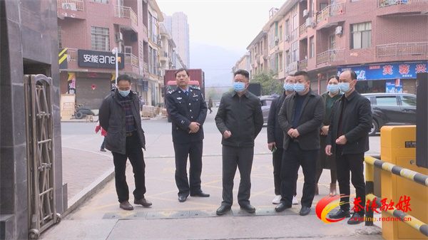 刘晓伟带队督查疫情防控工作