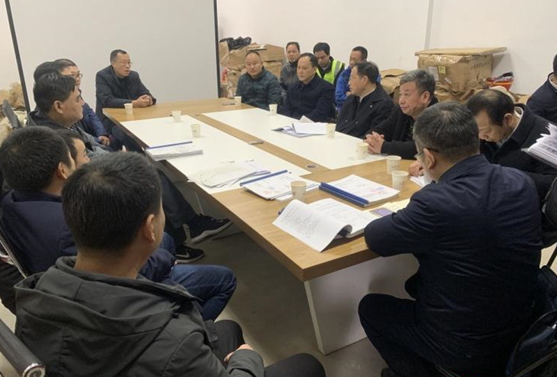 省应急管理厅厅长李大剑一行到攸督查安全生产工作