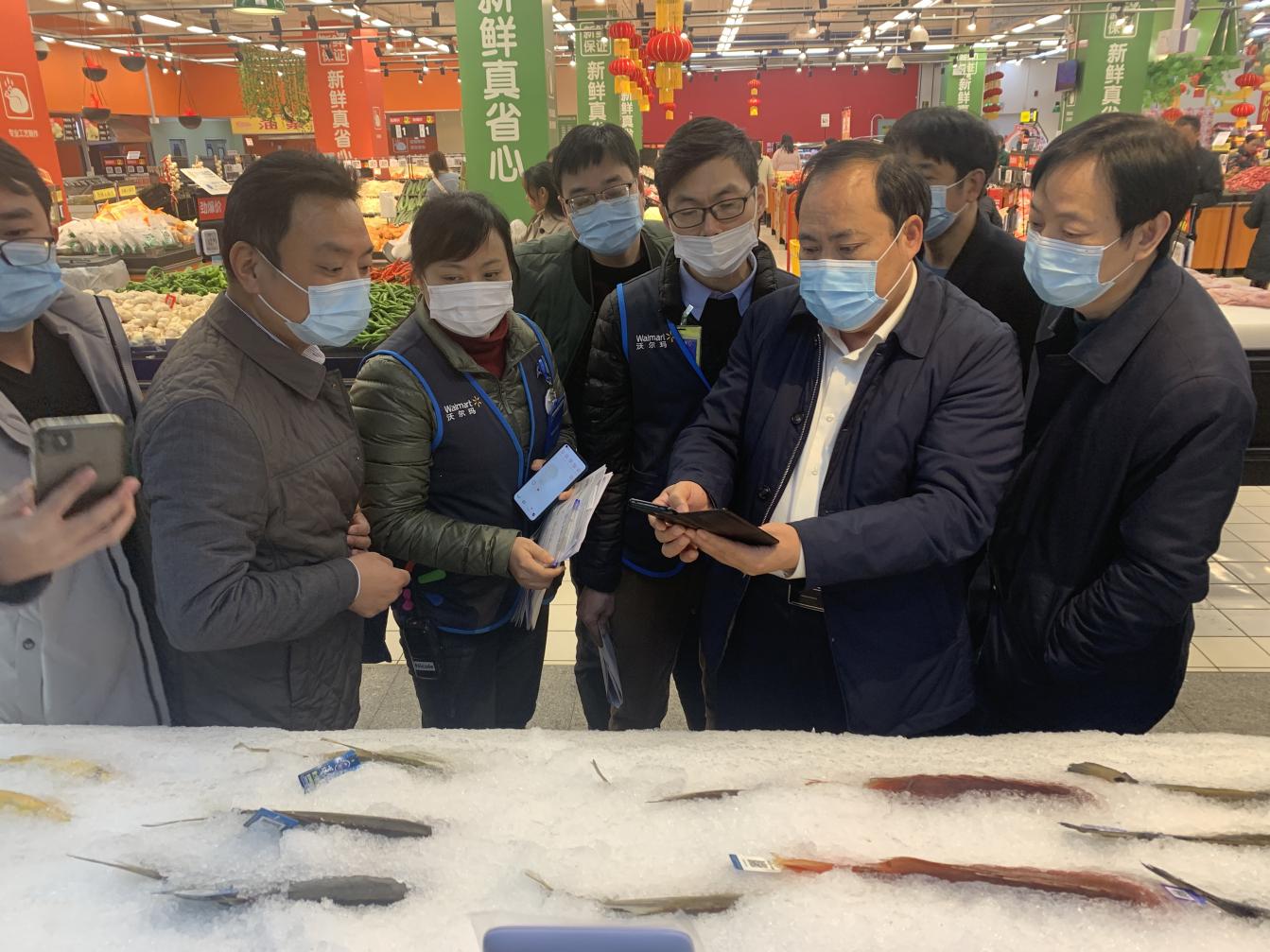 副县长陈代陆带队督查进口冷链食品监管工作