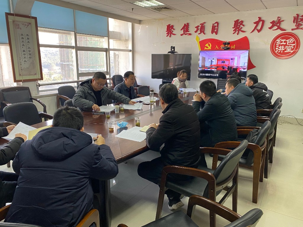 芦淞区召开2020年“产业项目建设年”活动四季度考核和“双比双看”大竞赛活动12月份指标现场核查会议