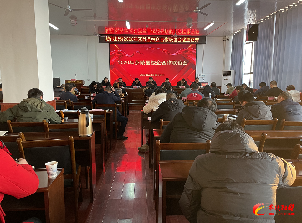 2020年茶陵县校企合作联谊会举行