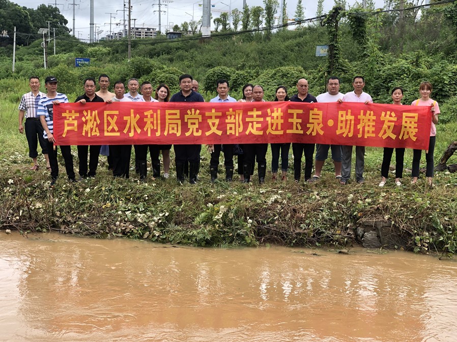 芦淞区玉泉村:洪涝地变特色农产地
