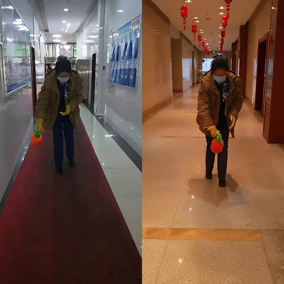 坚决做好疫情防控,进一步加强日常消杀