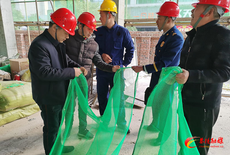 茶陵县开展建筑工地消防安全专项检查