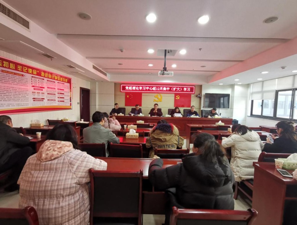 攸县审计局党组理论学习中心组开展 12月集中(扩大)学习
