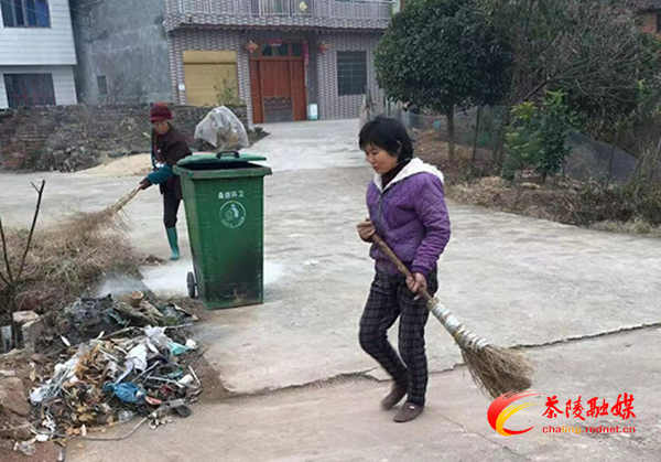 马江镇：生活垃圾大清洁 干干净净迎新年