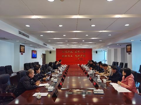 衡阳市公安局一行来株考察公安政务服务工作