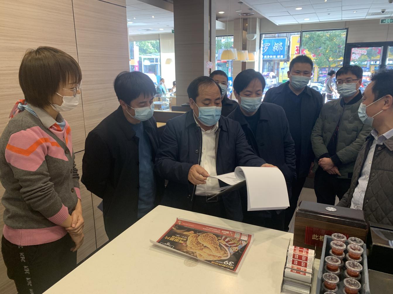 副县长陈代陆带队督查进口冷链食品监管工作