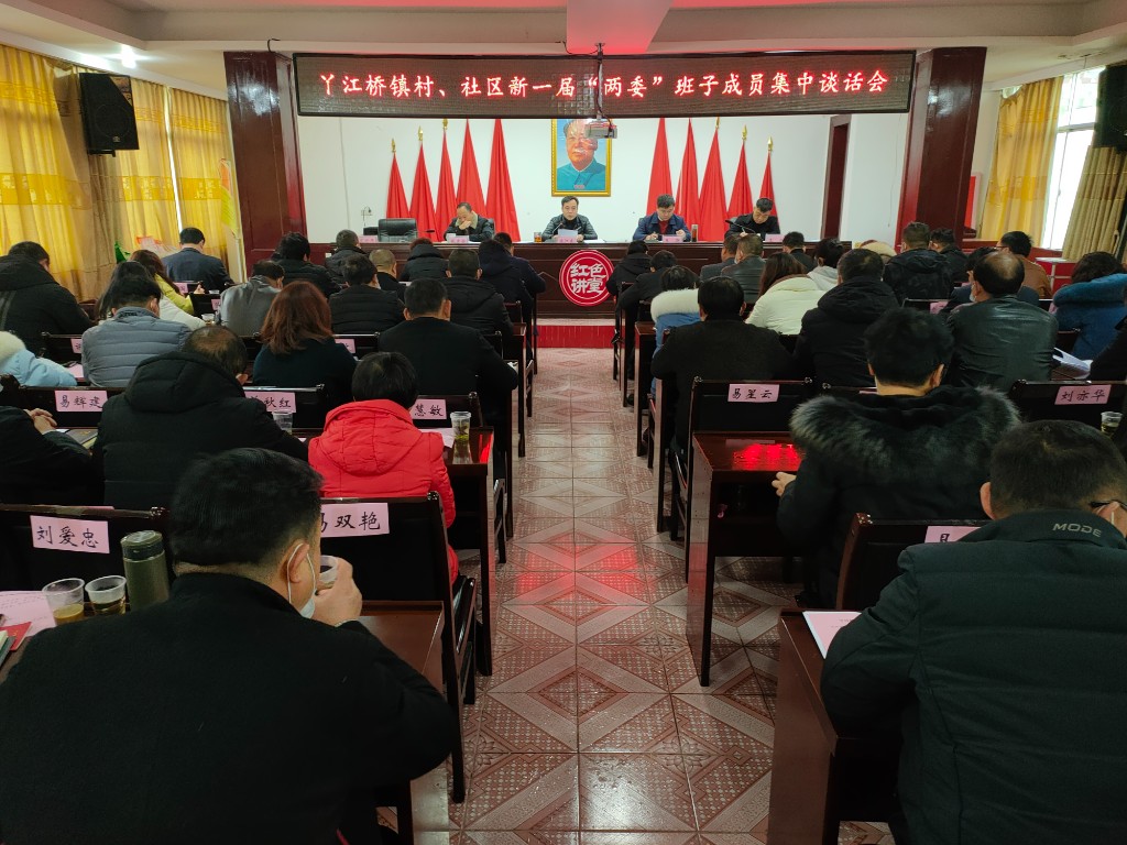 丫江桥镇举行村（社区）“两委”换届选举  “五个集中”活动