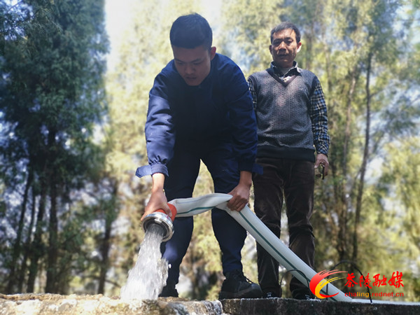 界首敬老院用水困难 茶陵消防送水解忧