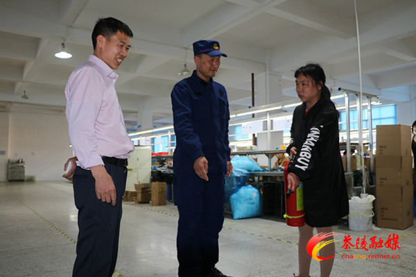 茶陵消防深入复工复产企业开展消防安全培训