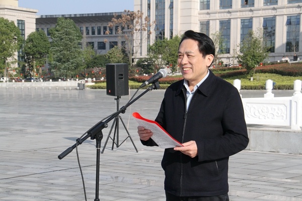 新春开门红！攸县举行升国旗仪式