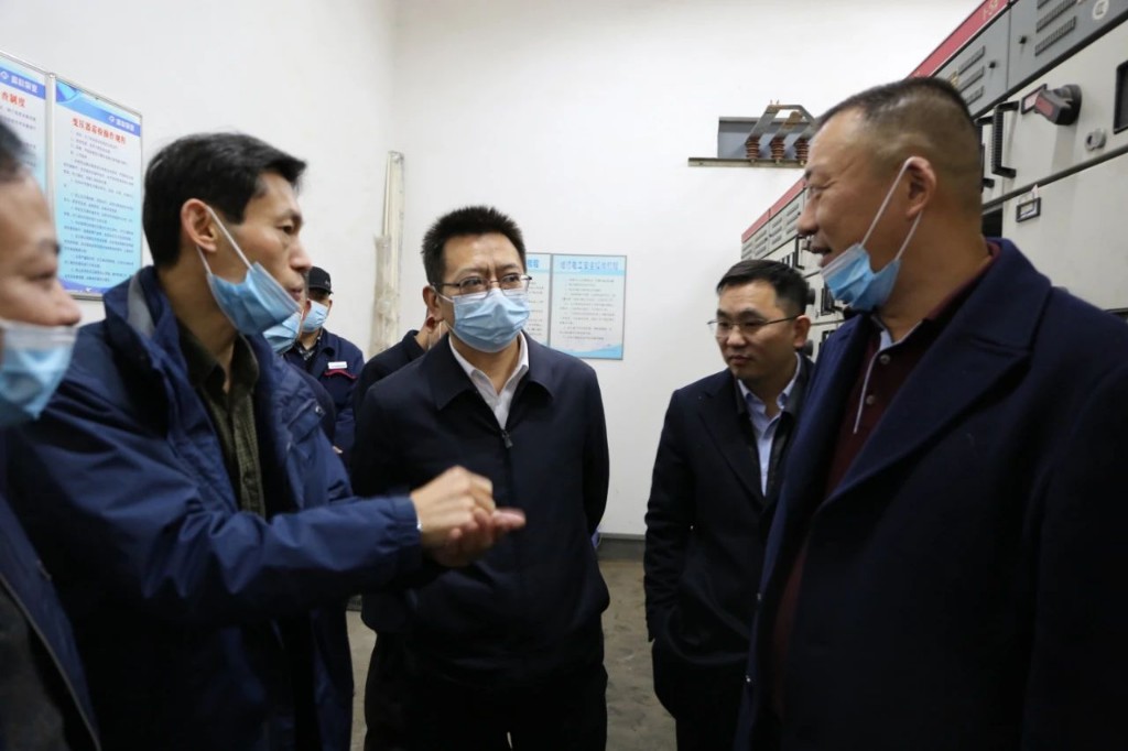 区人民政府区长姚永告带队督查春节期间安全生产、疫情防控等工作
