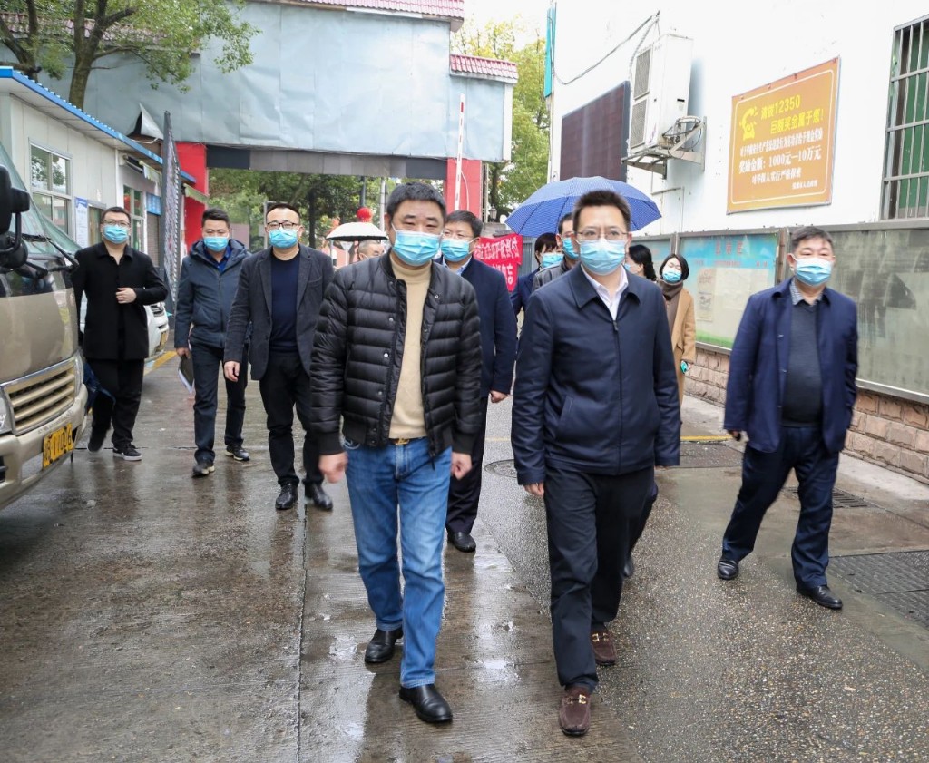 区人民政府区长姚永告带队督查春节期间安全生产、疫情防控等工作