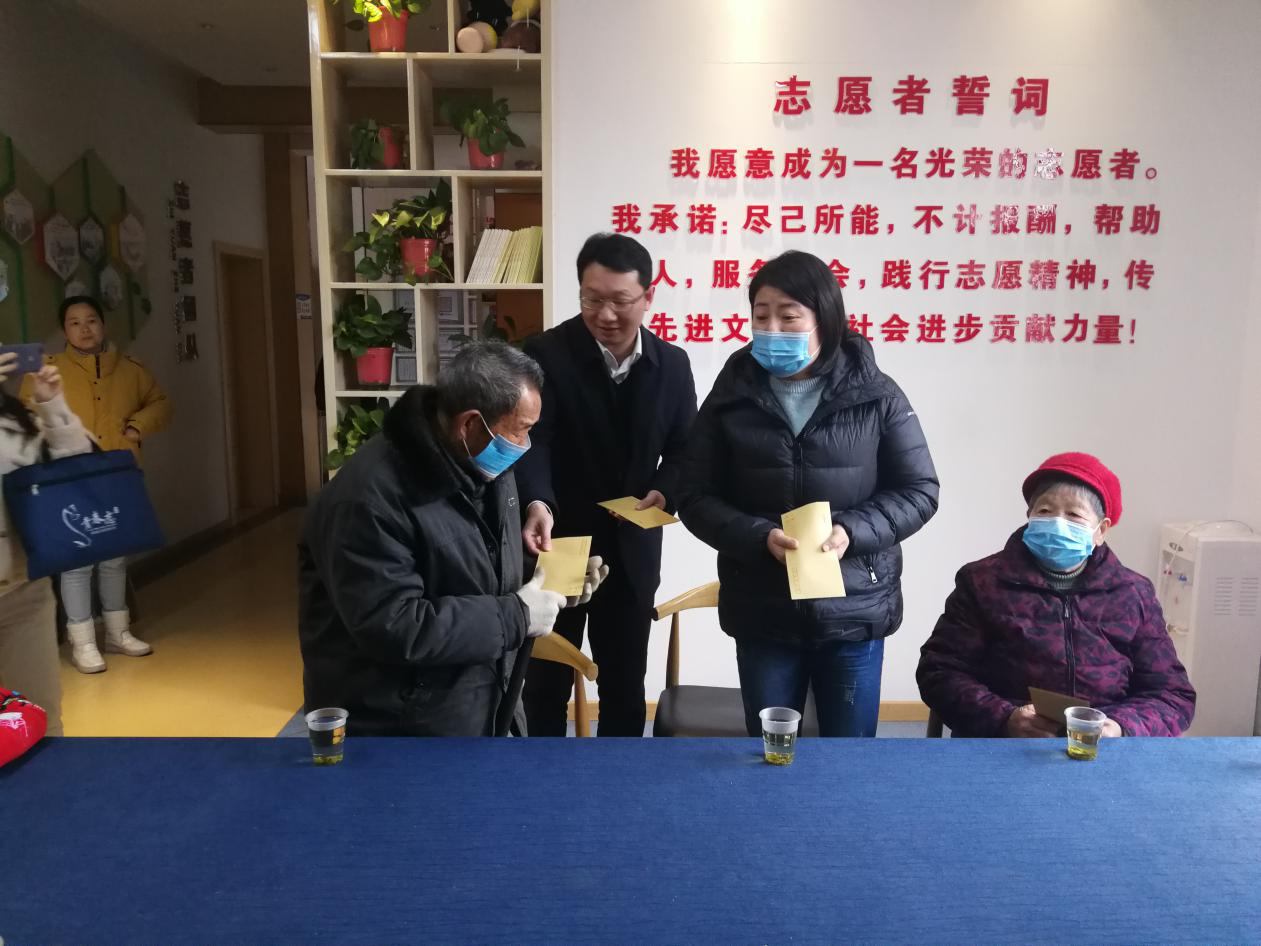 区委宣传部到宋家桥街道开展春节慰问