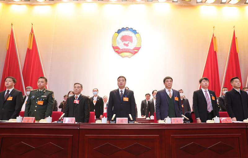 政协攸县第九届委员会第六次会议开幕