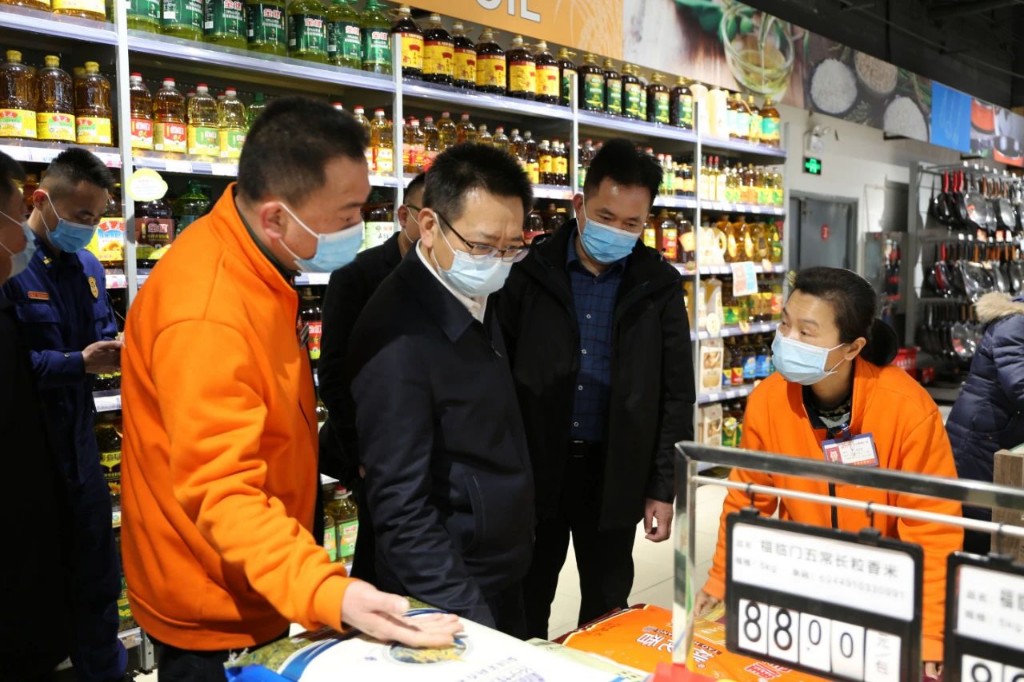 区人民政府区长姚永告带队督查春节期间安全生产、疫情防控等工作