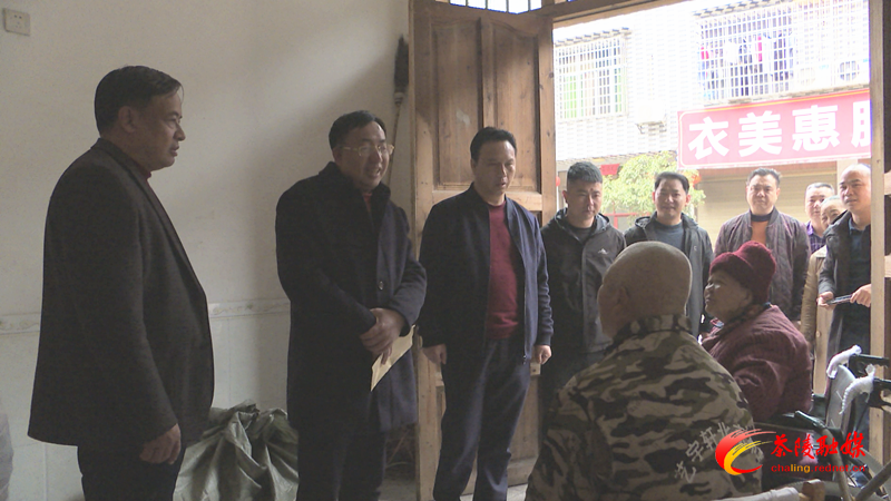 茶陵县政府组织开展走访慰问活动
