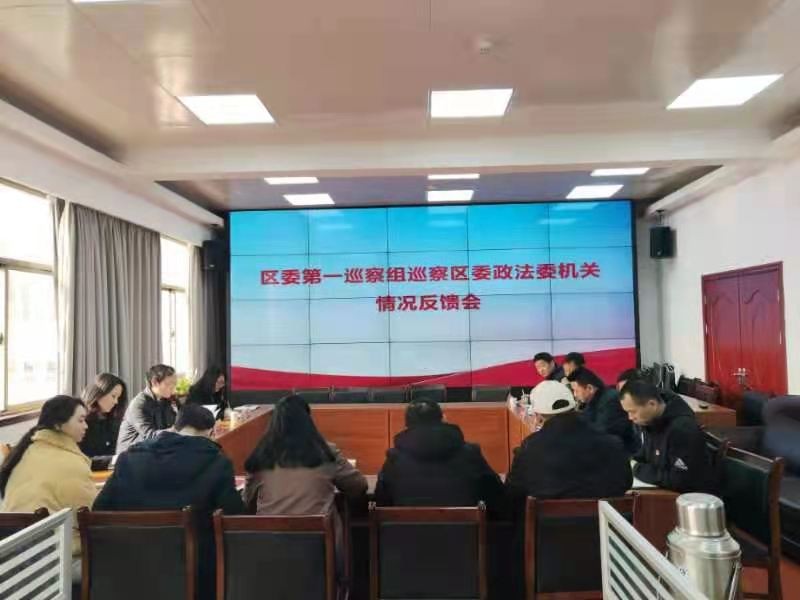 区委巡察组召开第十二轮巡察工作反馈会