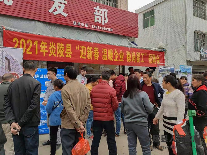 县人社局：春风行动稳就业　线上线下齐发力