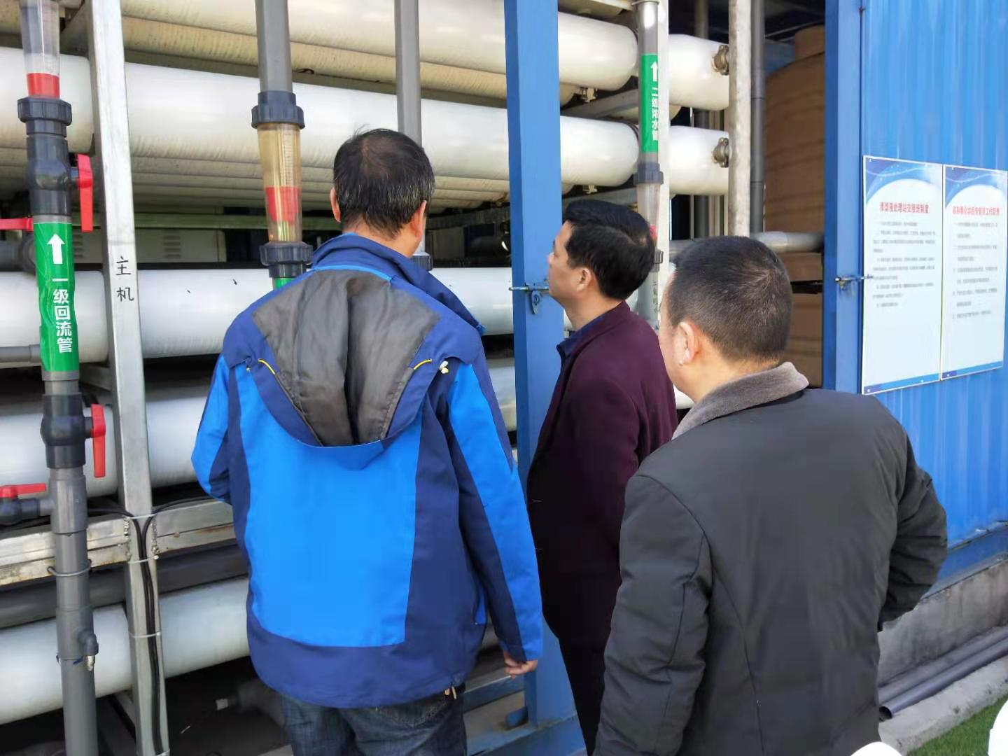 株洲市生态环境荷塘分局检查重点企业废水处理设施运行情况