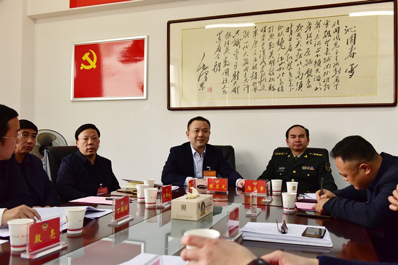 政协委员进行分组讨论 为荷塘发展建言献策