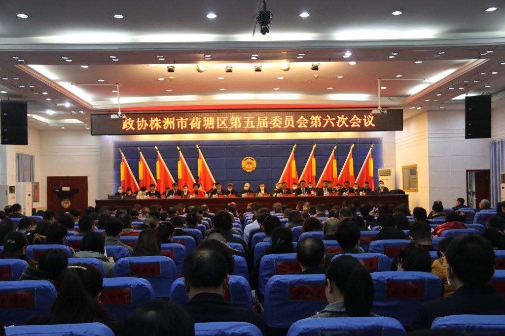 政协株洲市荷塘区第五届委员会第六次会议闭幕