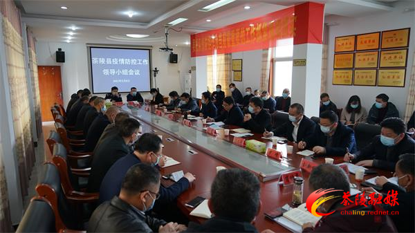 茶陵县疫情防控工作领导小组会议召开